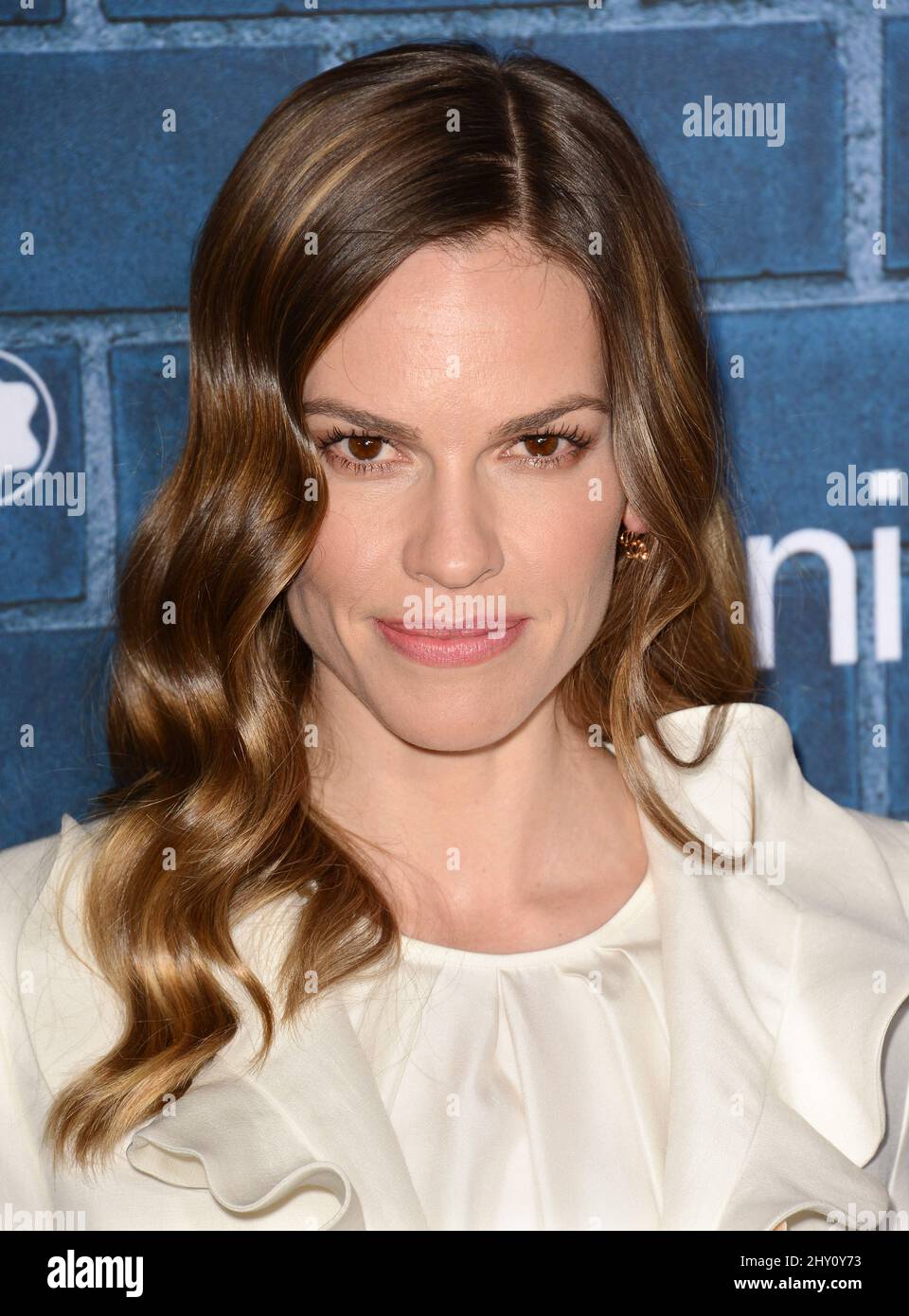 Hilary Swank assiste au brunch pré-Oscar annuel 2nd de Montblanc qui s'est tenu à l'hôtel Bel-Air à Los Angeles, en Californie. Banque D'Images