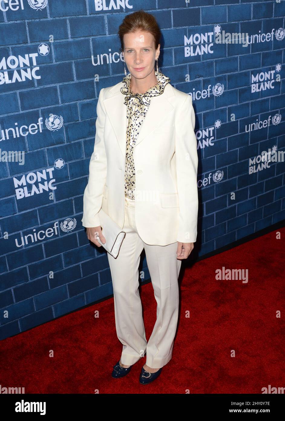 Rachel Griffiths participant au brunch pré-Oscar 2nd annuel de Montblanc qui s'est tenu à l'hôtel Bel-Air à Los Angeles, en Californie. Banque D'Images