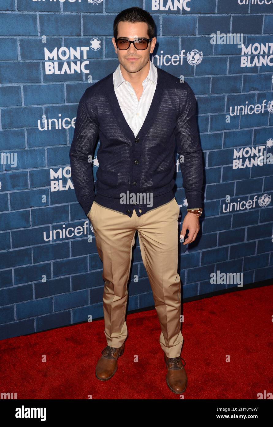 Jesse Metcalfe assistant au brunch pré-Oscar 2nd annuel de Montblanc qui s'est tenu à l'hôtel Bel-Air à Los Angeles, en Californie. Banque D'Images
