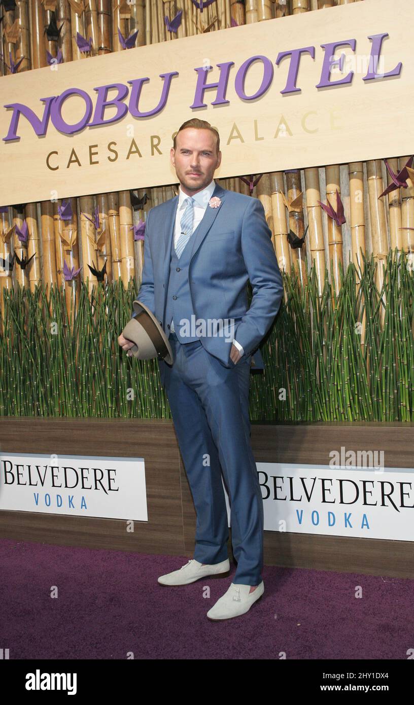 Matt Goss assiste à l'inauguration de l'hôtel Nobu au Caesar's Palace de Las Vegas, Nevada. Banque D'Images