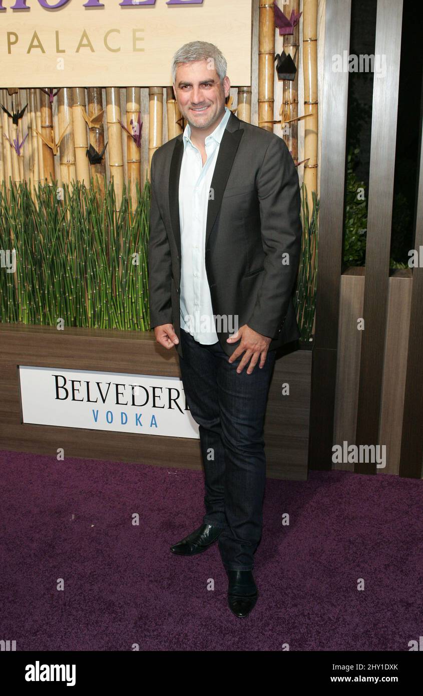 Taylor Hicks assistant à l'ouverture officielle de l'hôtel Nobu au Caesar's Palace de Las Vegas, Nevada. Banque D'Images