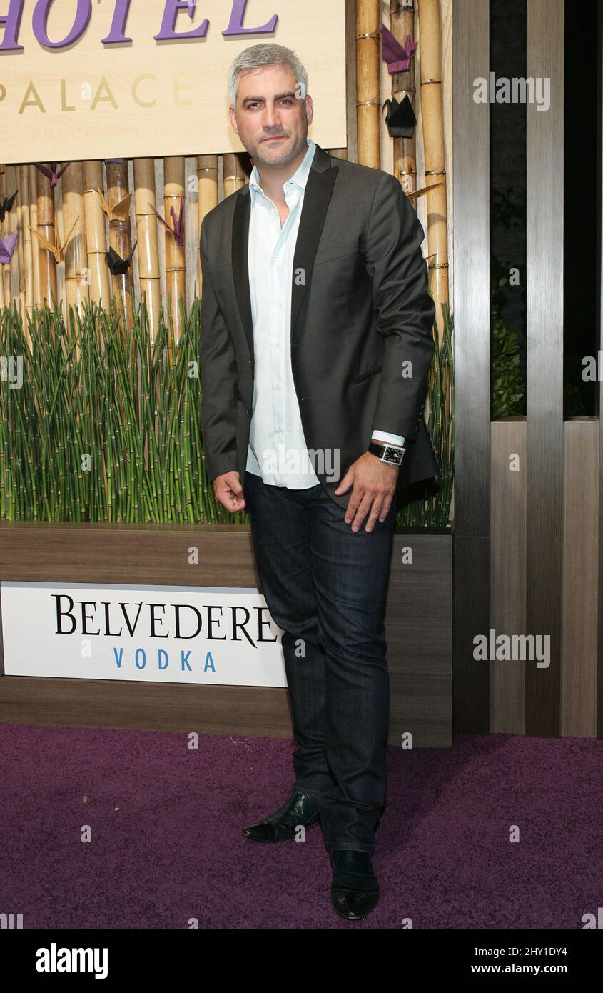 Taylor Hicks assistant à l'ouverture officielle de l'hôtel Nobu au Caesar's Palace de Las Vegas, Nevada. Banque D'Images