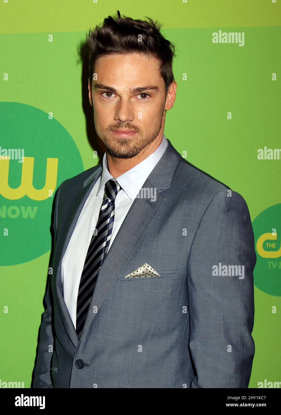 Jay Ryan arrivant pour la présentation initiale CW 2013 au London Hotel, New York. Banque D'Images