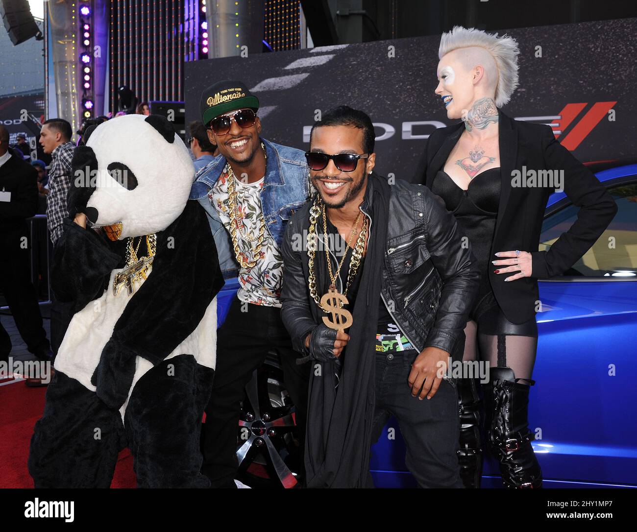 Fly Panda arrive pour la première Universal Pictures film pour Fast & Furious 6 au Gibson Amphitheater à Universal City, Californie. Banque D'Images