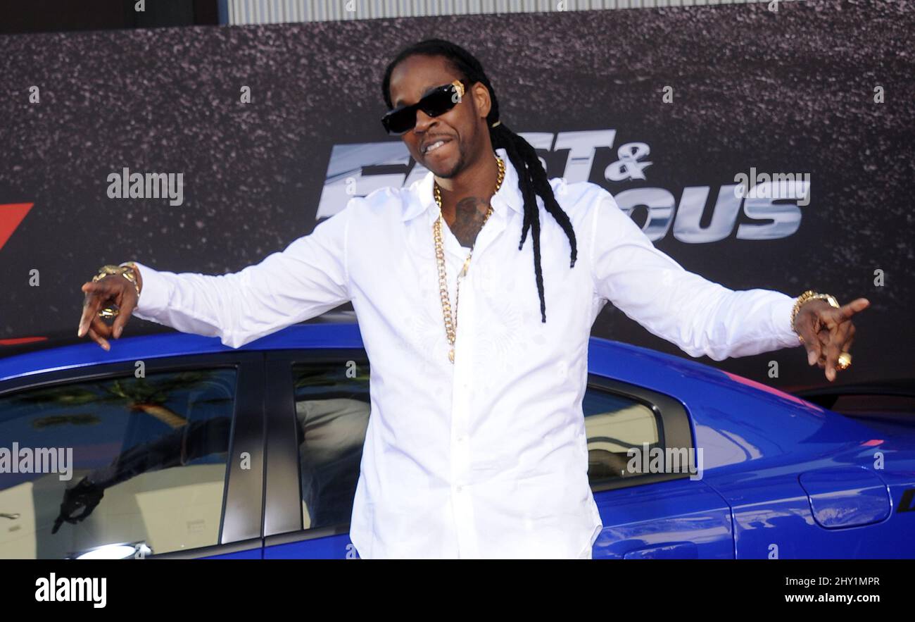 2 Chainz arrive pour la première de Universal Pictures film pour Fast & Furious 6 au Gibson Amphitheater à Universal City, Californie. Banque D'Images