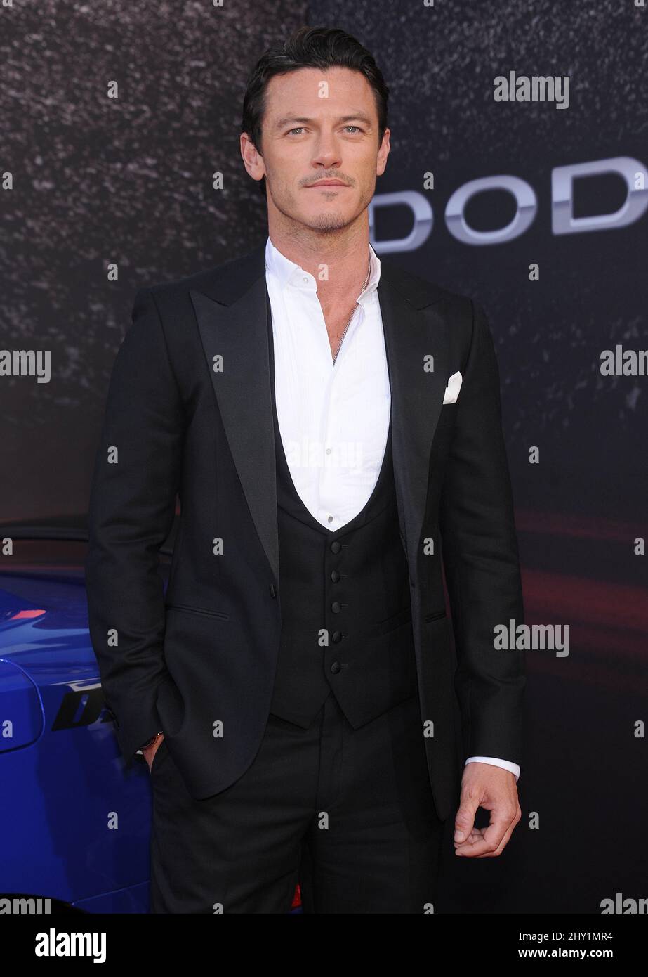 Luke Evans arrive pour la première Universal Pictures film pour Fast & Furious 6 à l'amphithéâtre Gibson à Universal City, Californie. Banque D'Images