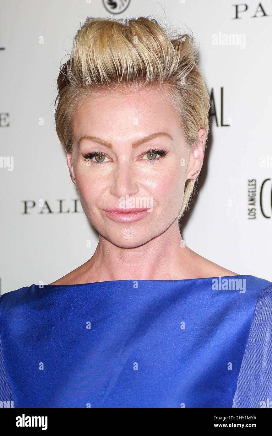 Portia de Rossi participant au 'Los Angeles Confidential Magazine célèbre mai/juin Cover Girl Portia de Rossi' tenu à Palihouse à Los Angeles, Etats-Unis. Banque D'Images