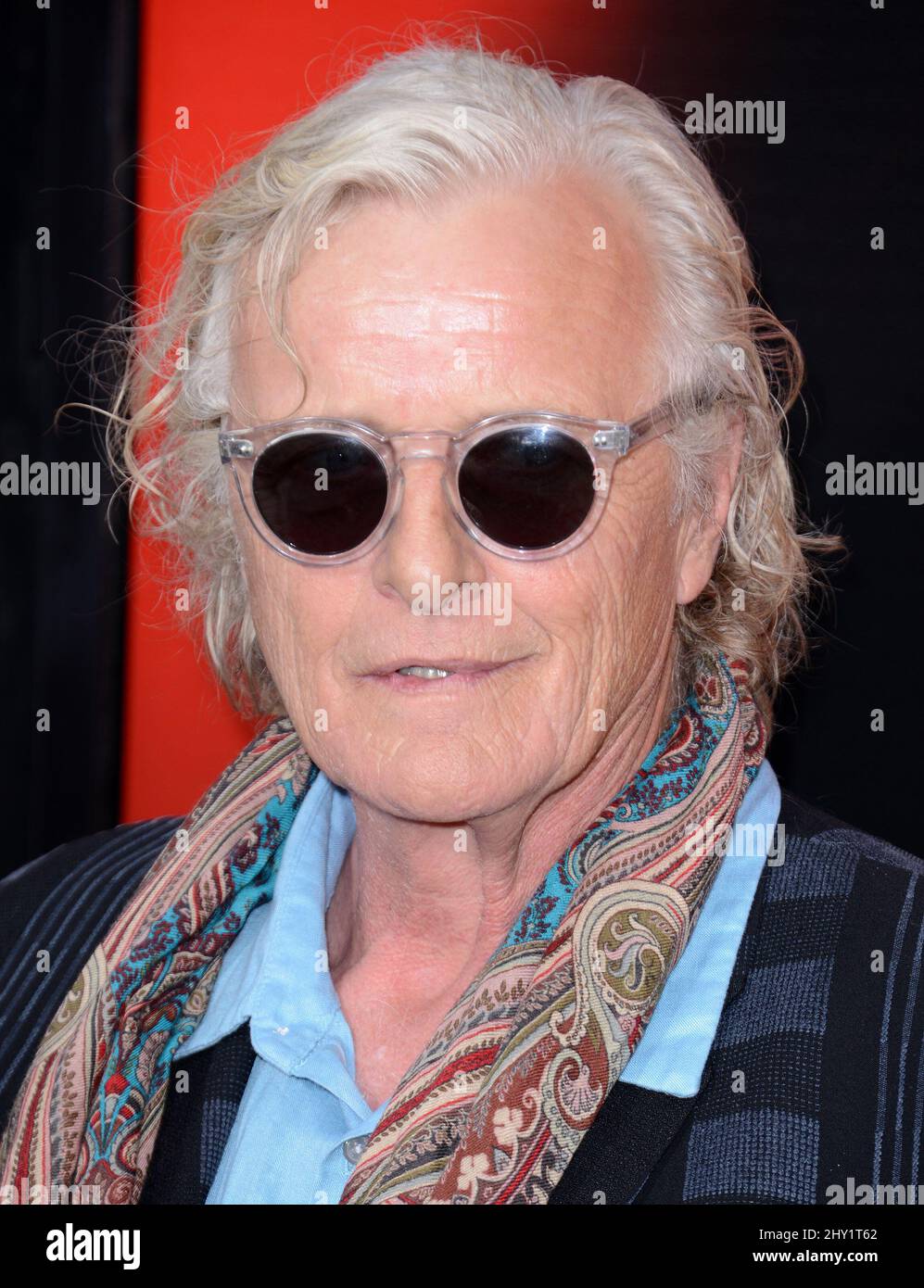 Rutger Hauer à la première saison 6 'True Blood' au ArcLight Cinemas Cinerama Dome Banque D'Images