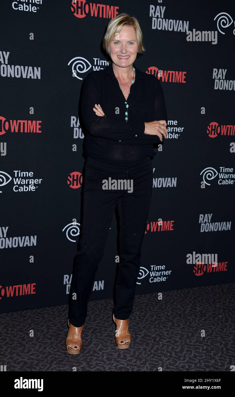 Denise Crosby participe à la première du spectacle « Ray Donovan » qui a eu lieu à la Director's Guild of America, à Los Angeles Banque D'Images