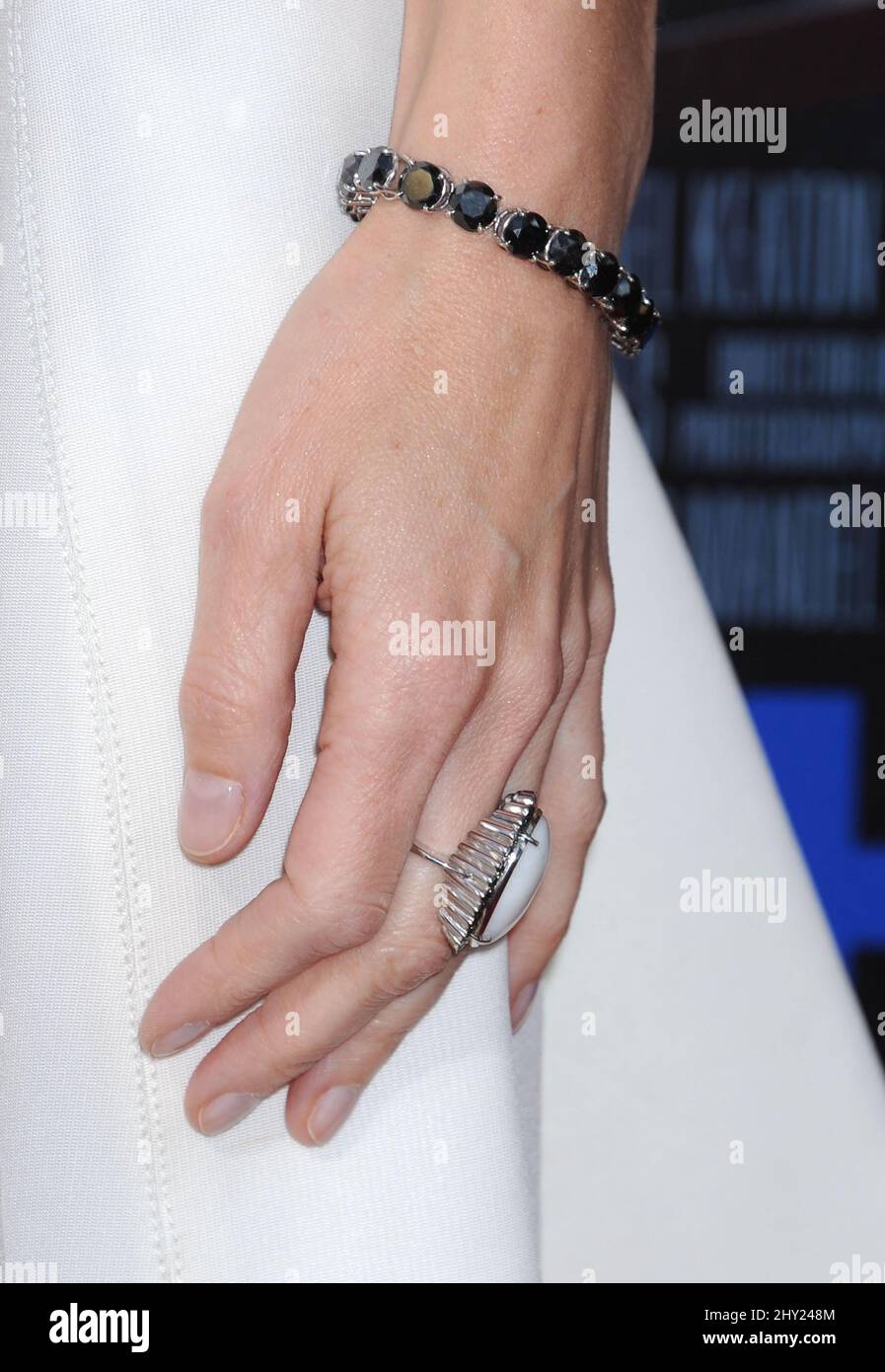 Amy Ryan arrive à la première de 'Clear History' au Cinerama Dome le mercredi 31 juillet 2013 à Los Angeles. Banque D'Images