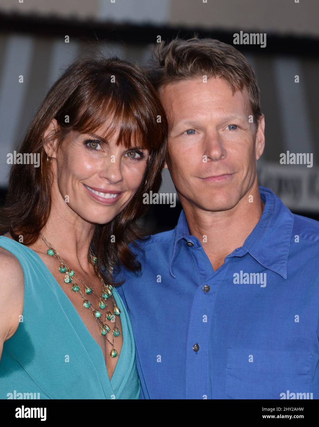 Alexandra Paul et Ian Murray assistent à Universal Pictures qui présente la première mondiale de 'Riddick' au Westwood Village Theatre de Los Angeles. Banque D'Images