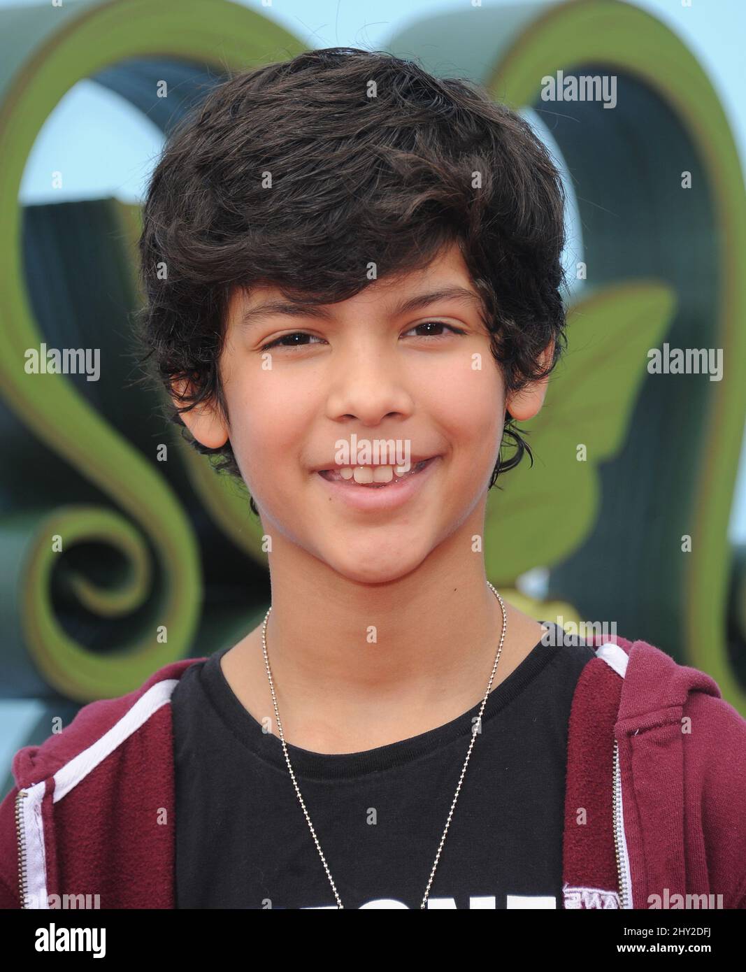 XOLO Mariduena participe à la première « Cloudy with A chance of Meatballs 2 » à Los Angeles, en Californie. Banque D'Images