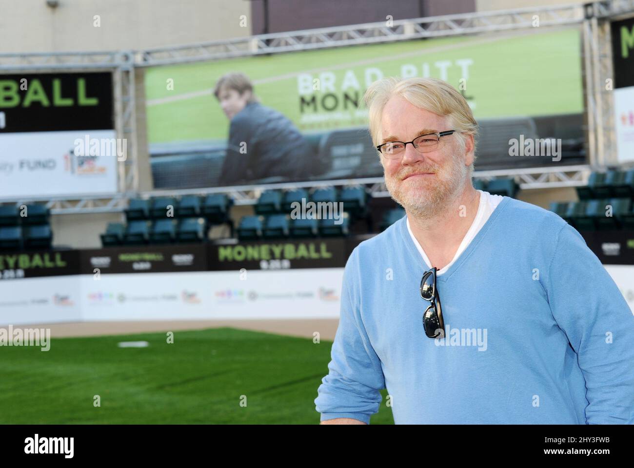 19 septembre 2011 Oakland, ca. Philip Seymour Hoffman première mondiale de 'Moneyball' au Paramount Theatre of Arts Banque D'Images