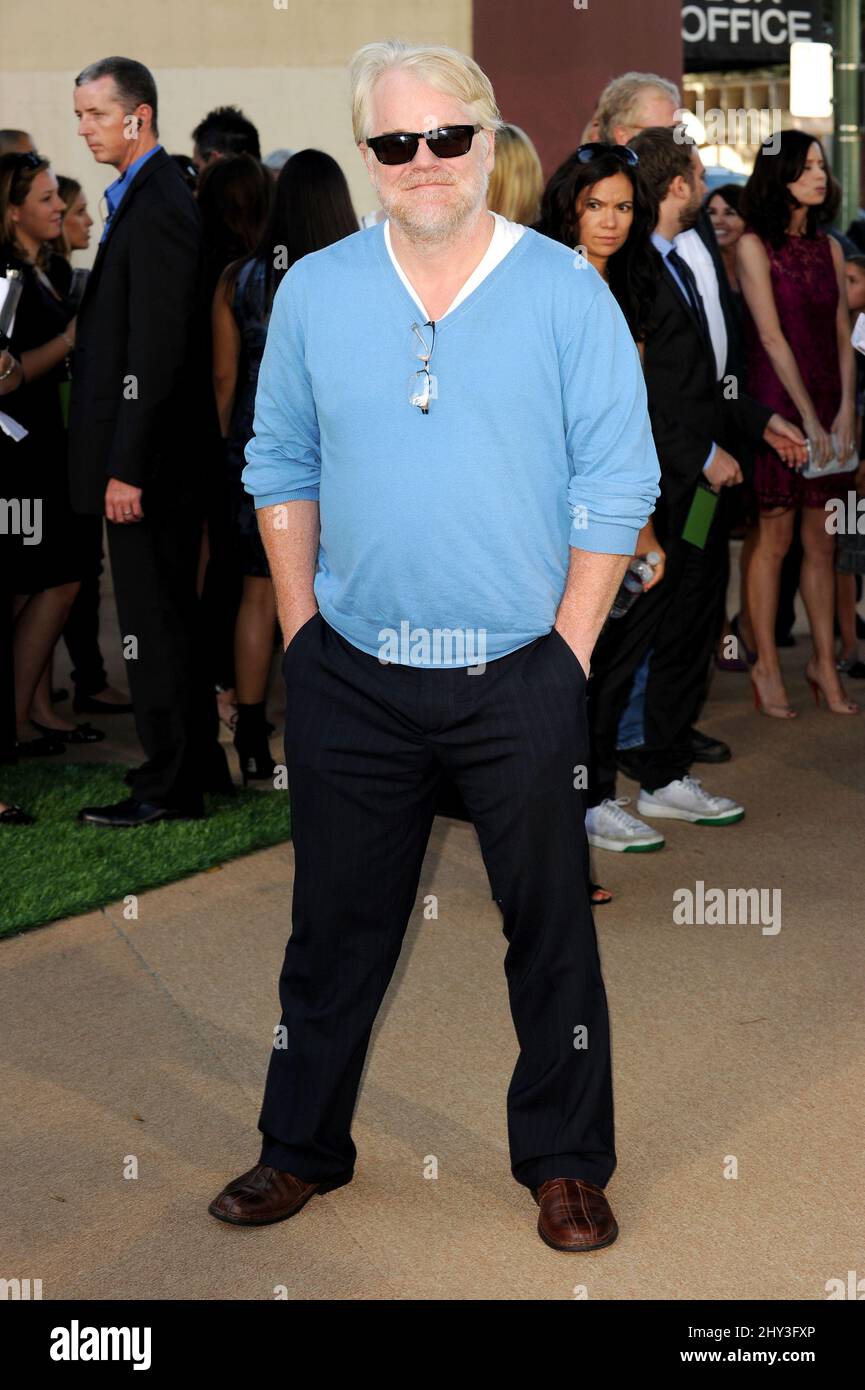 19 septembre 2011 Oakland, ca. Philip Seymour Hoffman première mondiale de 'Moneyball' au Paramount Theatre of Arts Banque D'Images