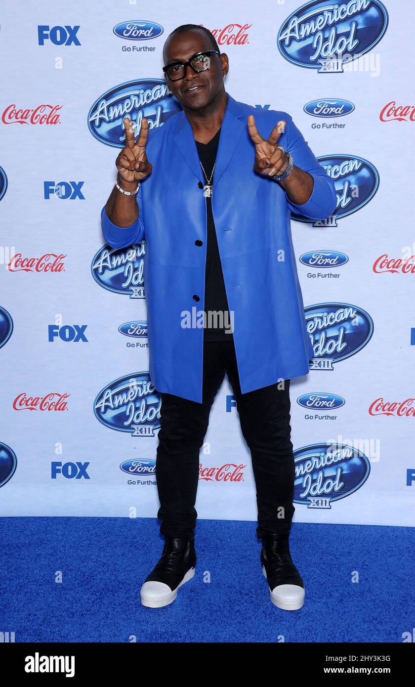 Randy Jackson participe à l'événement des 13 finalistes de l'American Idol, à Los Angeles Banque D'Images