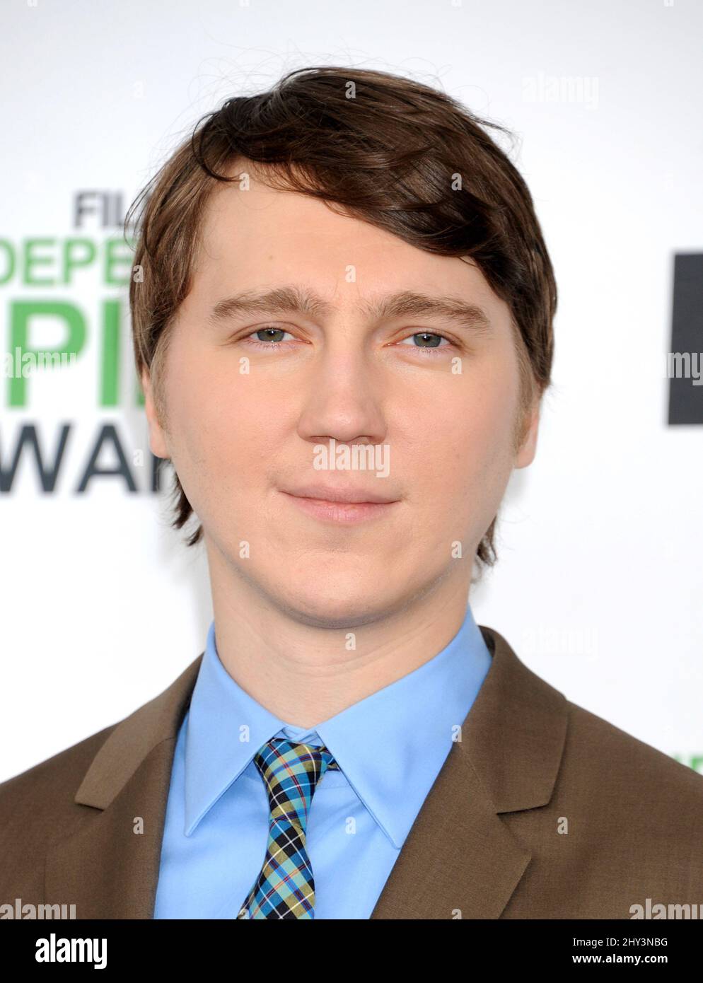 Paul Dano assister aux Prix de l'Esprit indépendant du film 2014 Banque D'Images