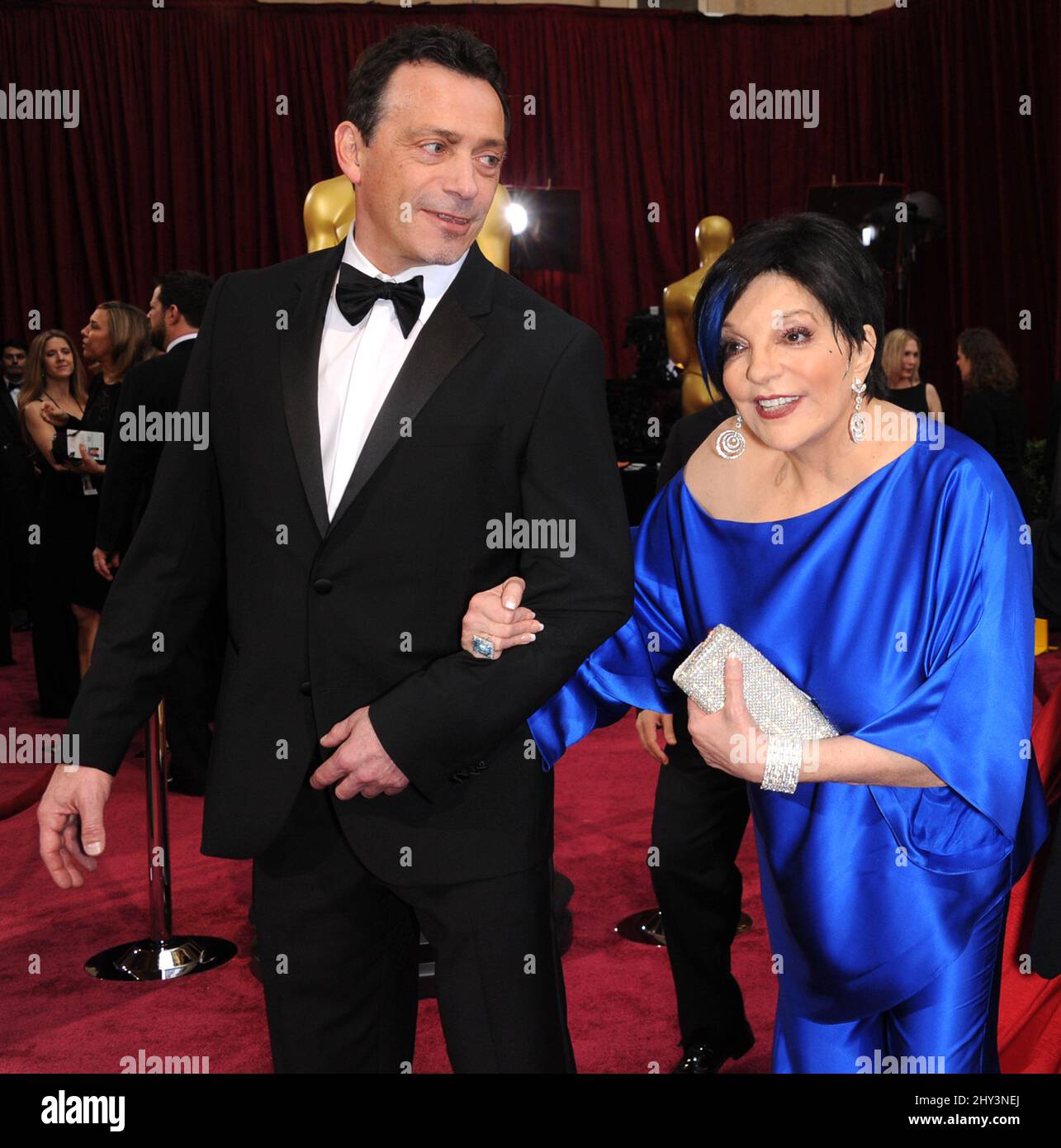 Liza Minnelli et Lorna Luft arrivent aux 86e Academy Awards qui se tiennent au Dolby Theatre à Hollywood, Los Angeles, CA, Etats-Unis, le 2 mars 2014. Banque D'Images