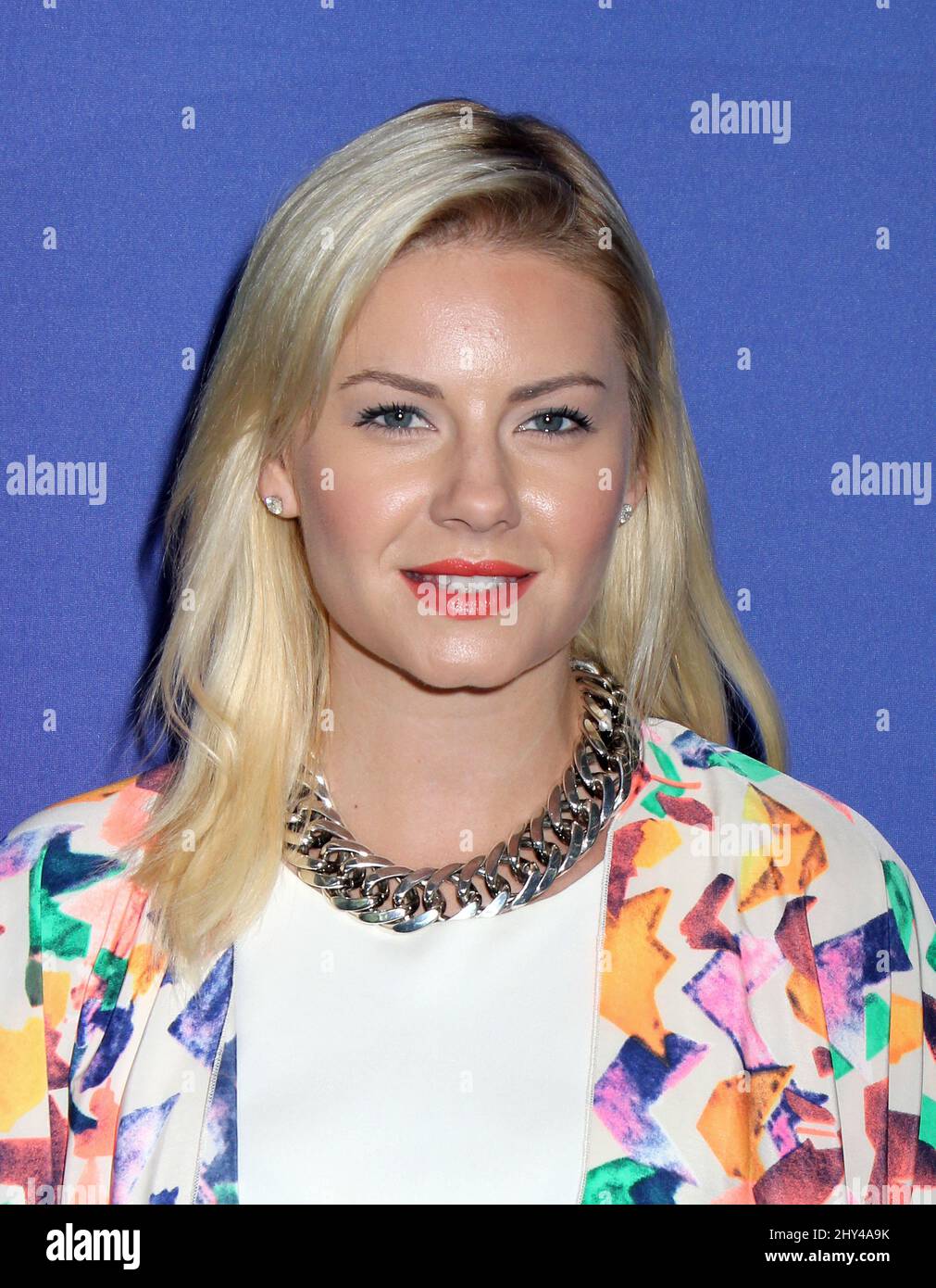 Elisha Cuthbert participe à la présentation initiale de la NBC à New York Banque D'Images