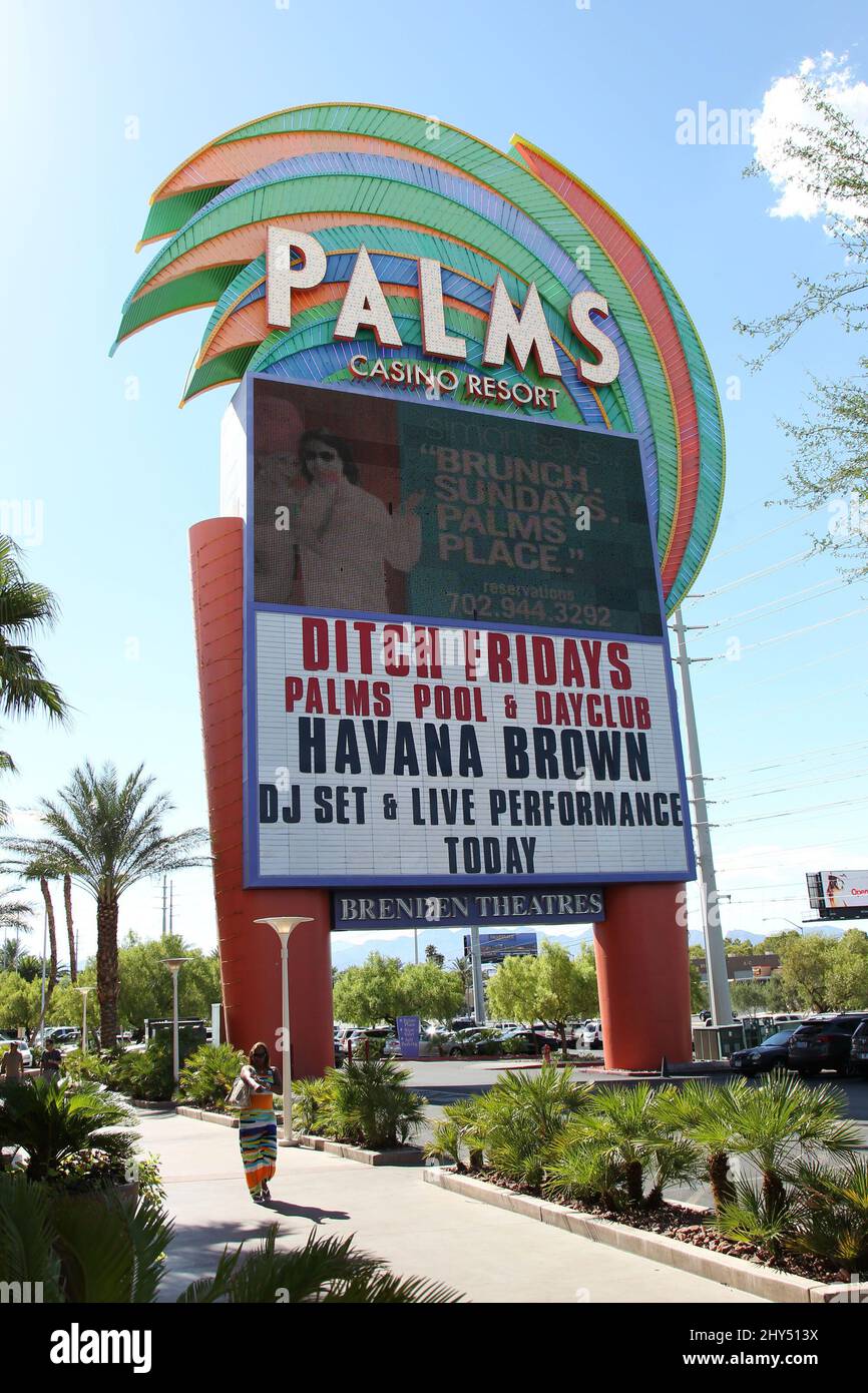 Ambiance en concert au Palms Casino de Las Vegas, Nevada. Banque D'Images