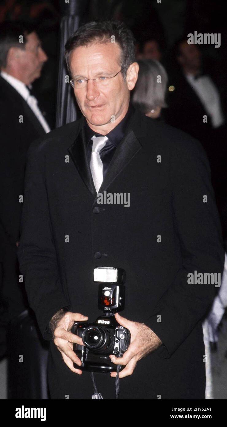 PHOTO DU DOSSIER : Robin Williams meurt à l'âge de 63 ans. Robin Williams Banque D'Images