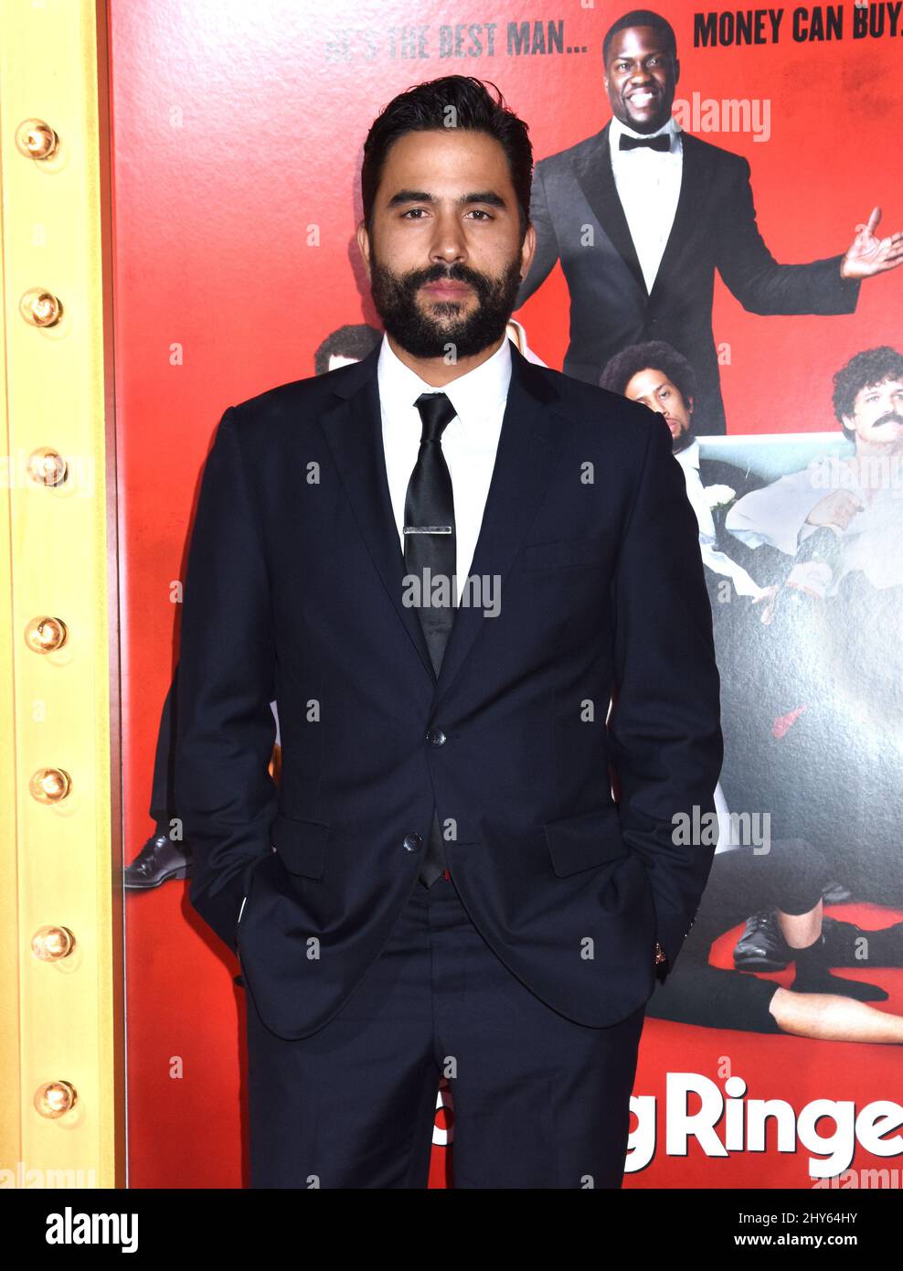 Ignacio Serricchio participant à la première de 'The Wedding Ringer' Banque D'Images