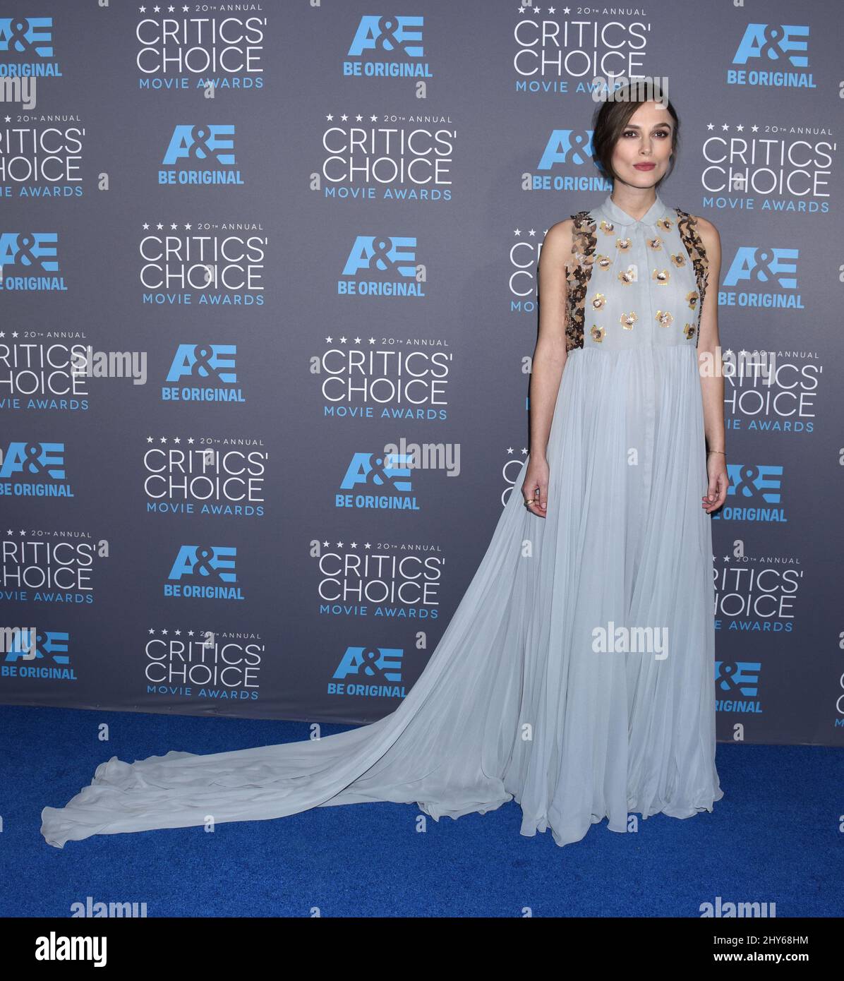 Keira Knightley a assisté aux prix du choix des critiques annuels 20th qui se sont tenus au Palladium à Los Angeles, aux États-Unis. Banque D'Images