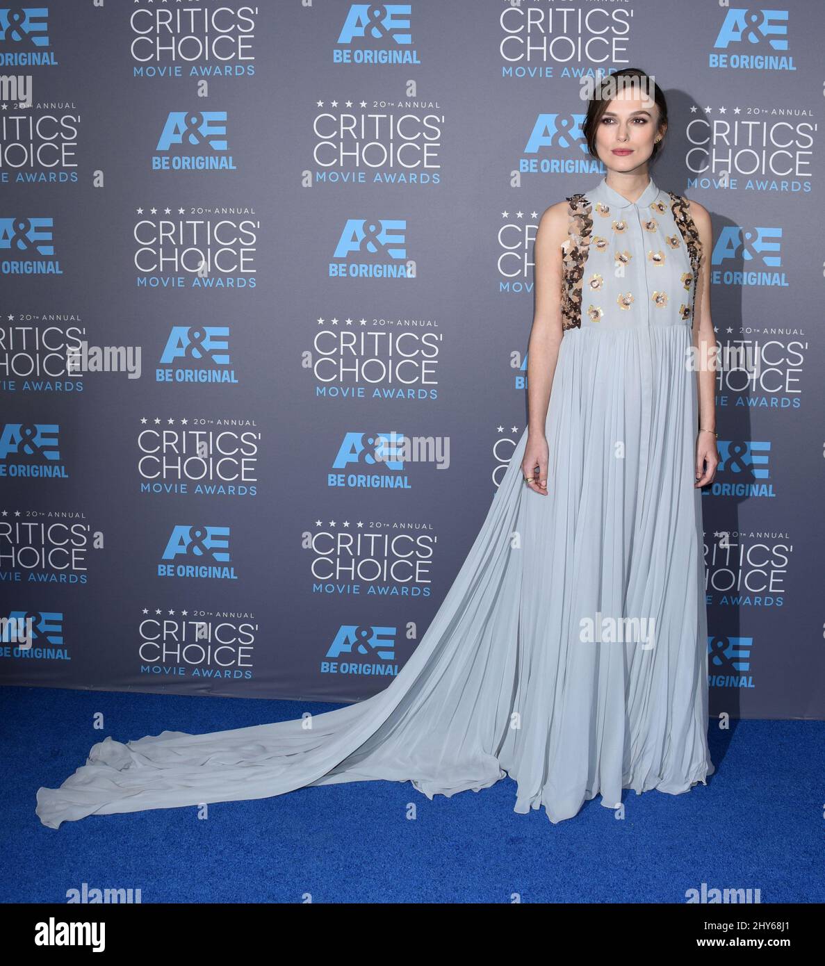 Keira Knightley a assisté aux prix du choix des critiques annuels 20th qui se sont tenus au Palladium à Los Angeles, aux États-Unis. Banque D'Images
