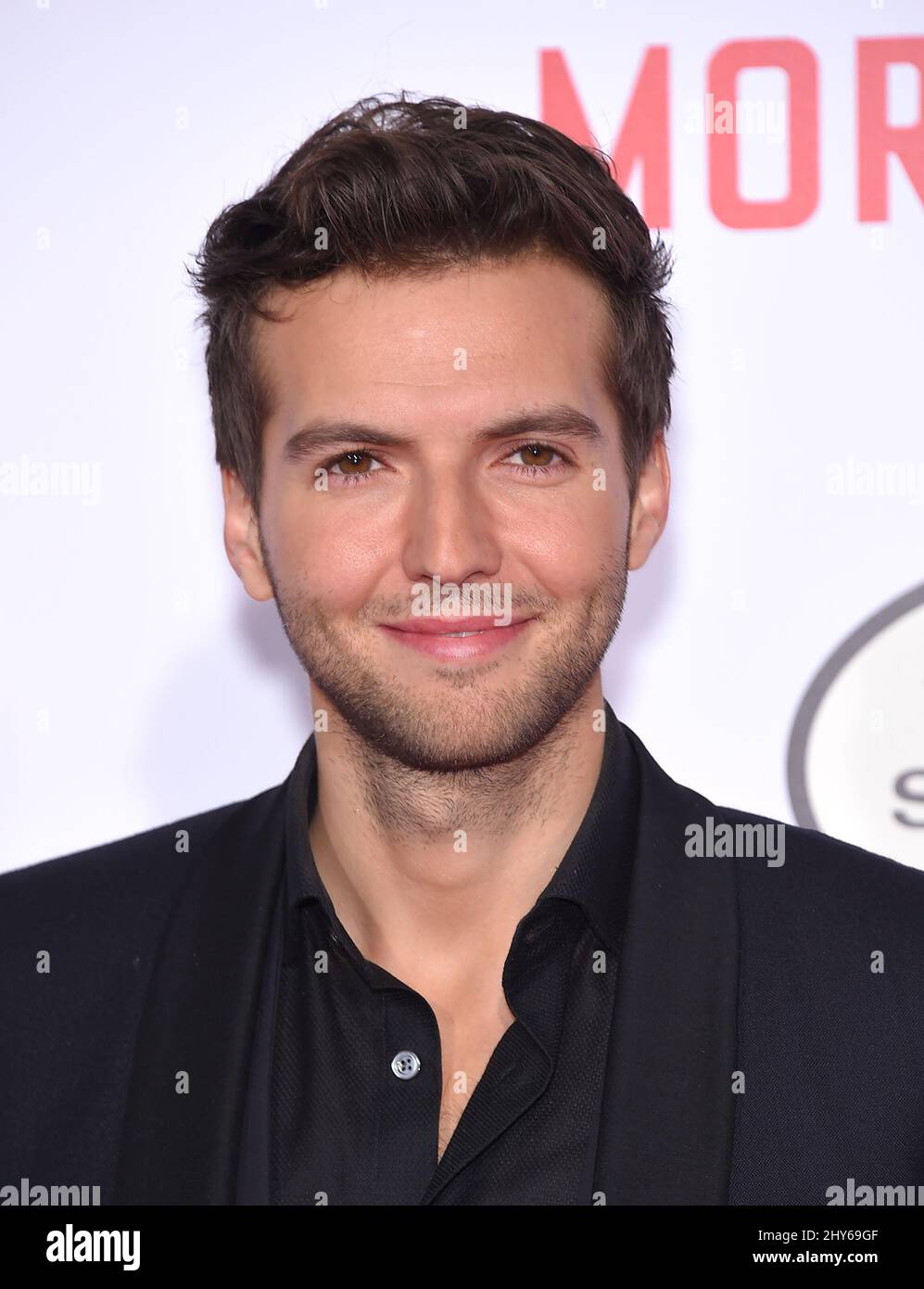 Guy Burnett assiste à la première de 'Mortdecai' à Los Angeles, Californie. Banque D'Images