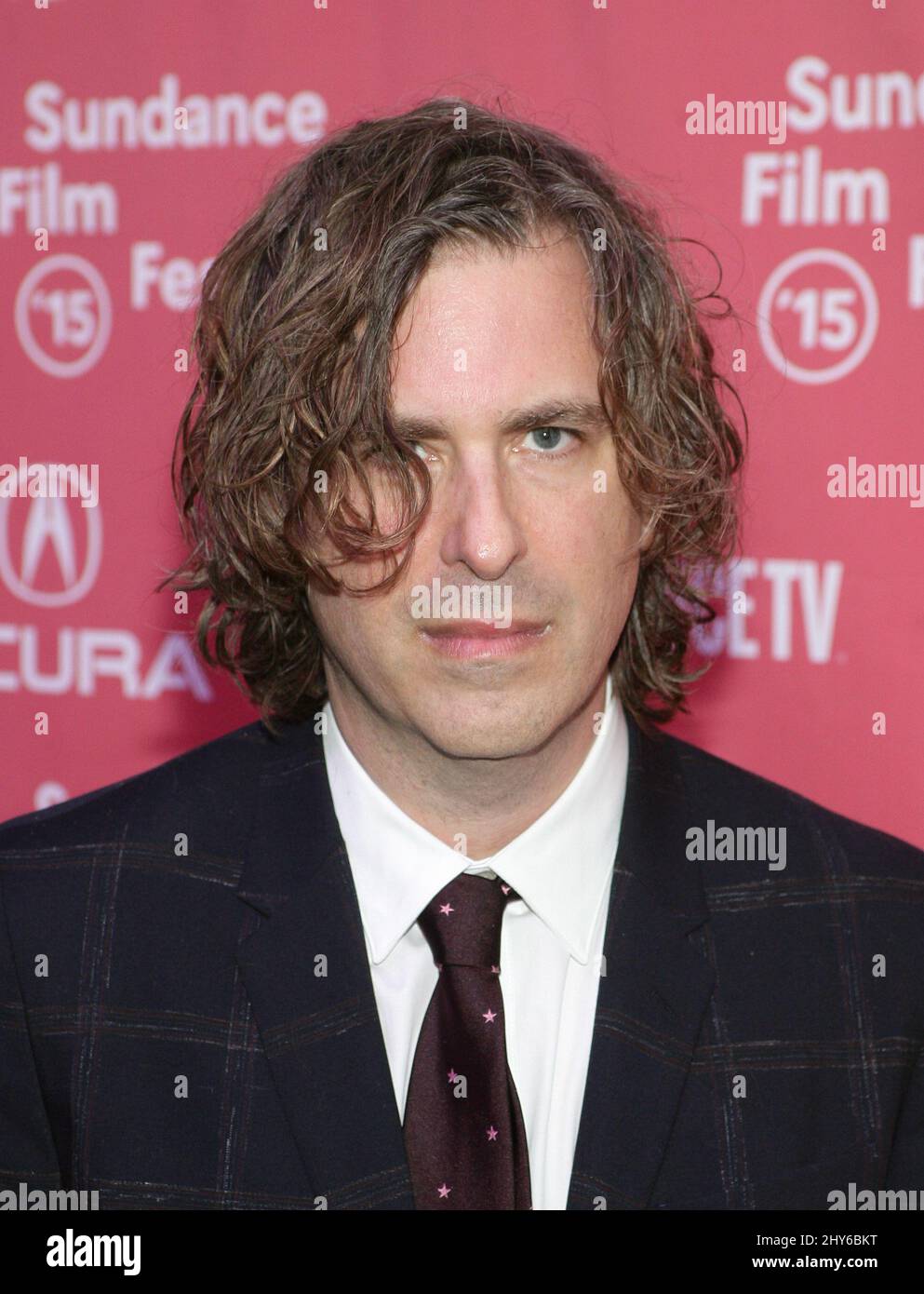 Brett Morgen assister à la première du Festival du film de Sundance 2015 de KURT COBAIN : MONTAGE DE L'HECK tenu au Marc Banque D'Images