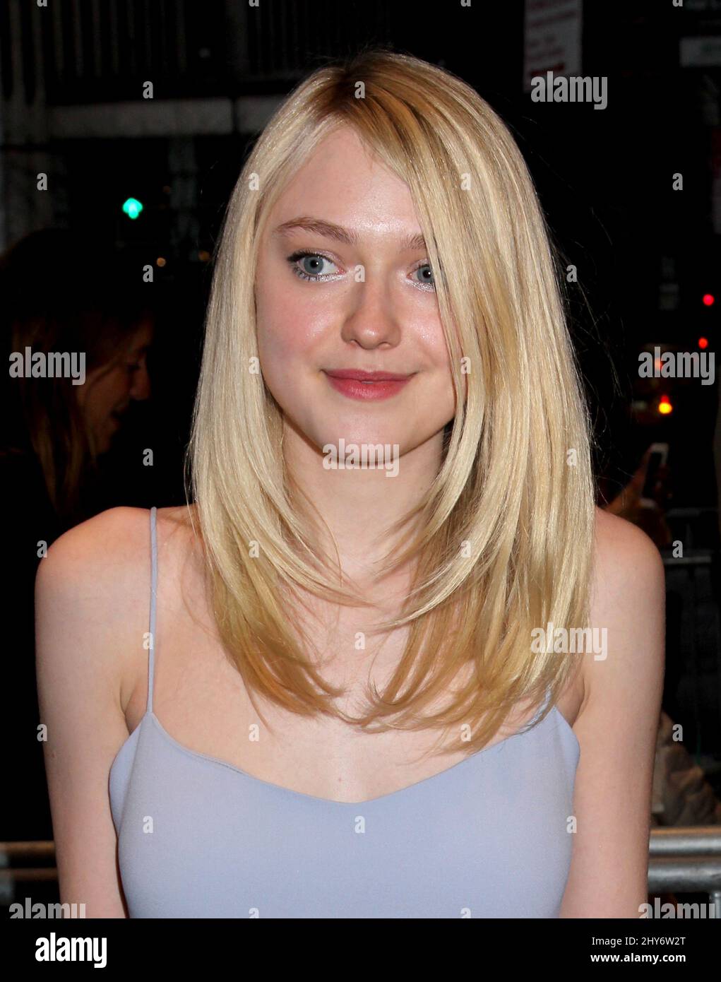 Dakota Fanning participe à la première « Effie Gray » de New York Banque D'Images