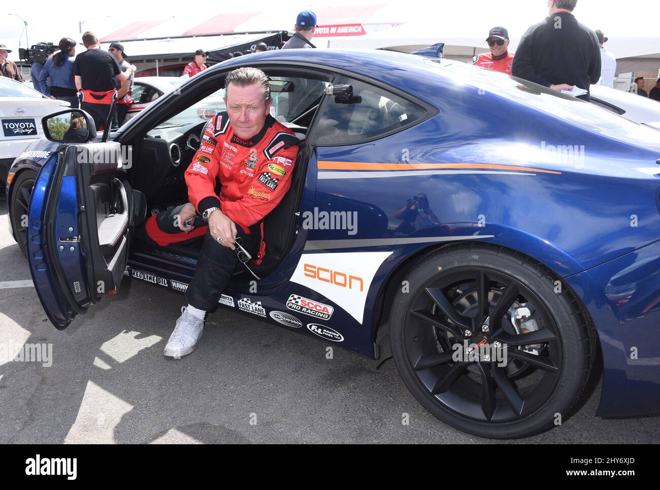 Robert Patrick assister à la journée d'entraînement 2015 de la course Pro/Celebrity de long Beach Grand Prix Toyota sur les rues de long Beach à Los Angeles, en Californie. Banque D'Images