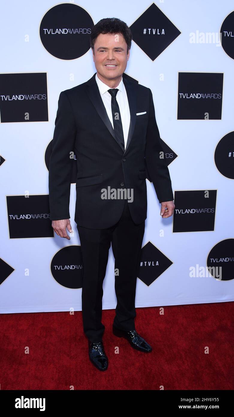 Donny Osmond a assisté aux TV LAND Awards 2015 qui ont eu lieu au Saban Theatre de Los Angeles, aux États-Unis. Banque D'Images