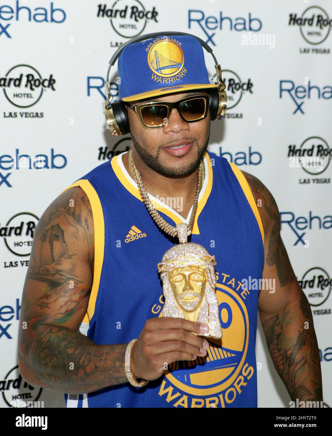 FLO Rida au REHAB 2015 Grand week-end d'ouverture, Hard Rock Hotel & Casino Banque D'Images