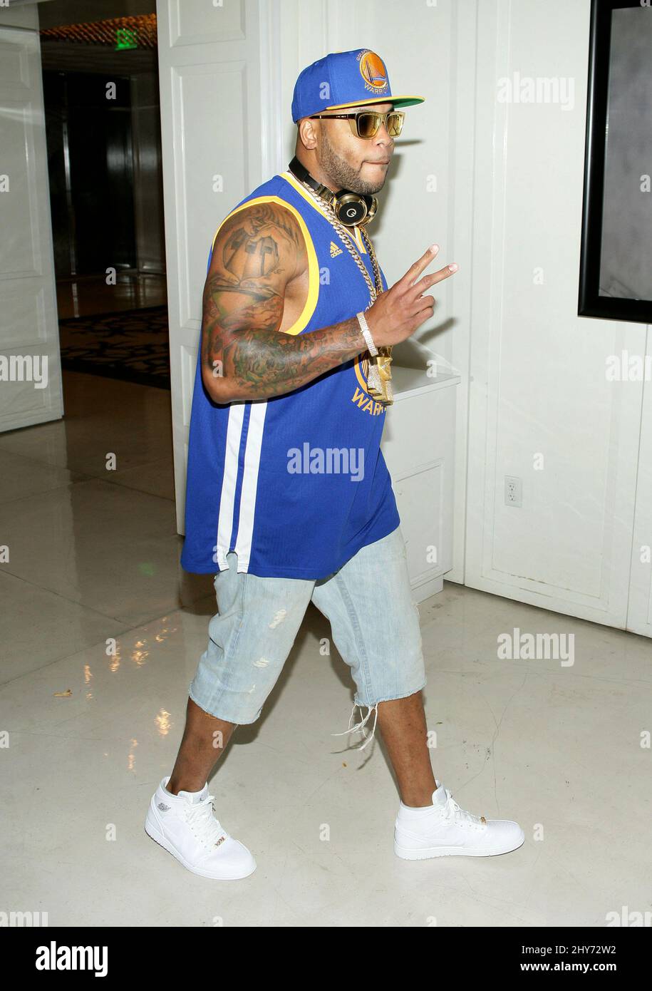 FLO Rida au REHAB 2015 Grand week-end d'ouverture, Hard Rock Hotel & Casino Banque D'Images