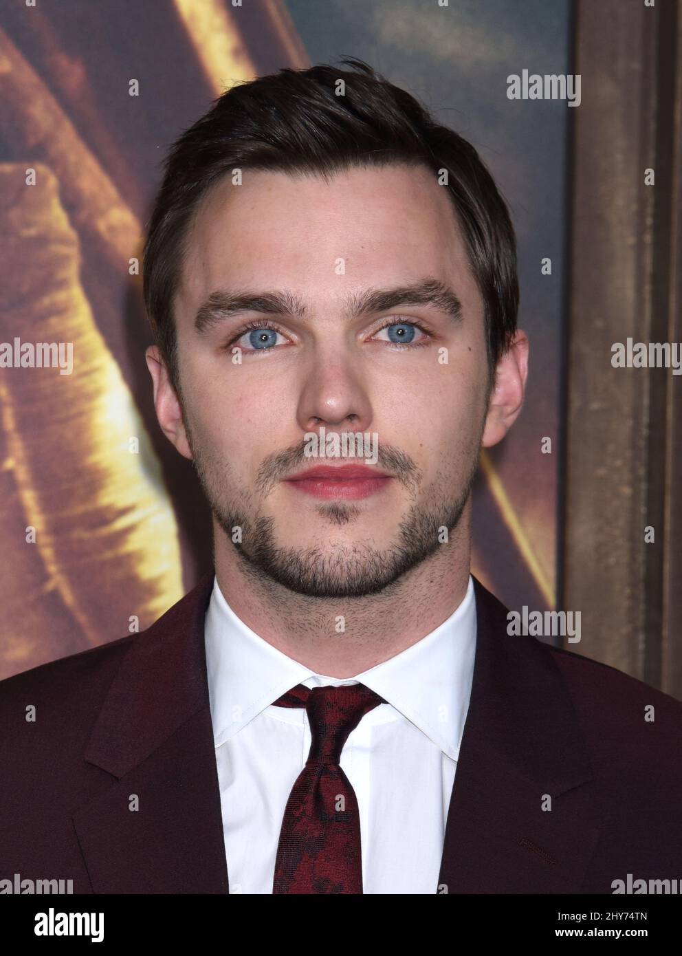 Nicholas Hoult assiste à la première de « Mad Max:Fury Road » au TCL Chinese Theatre Banque D'Images