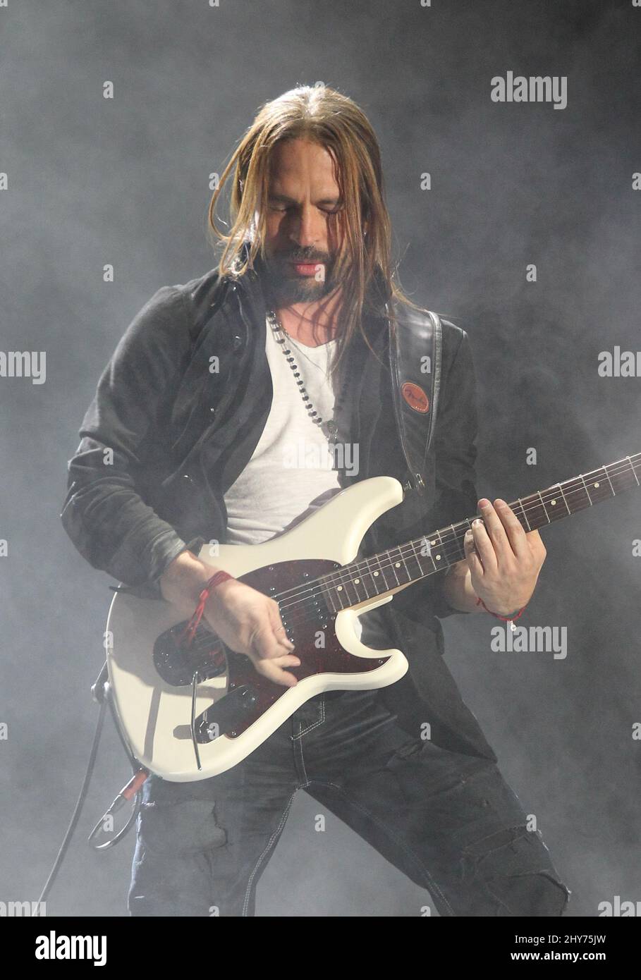 Sergio Vallon de Mana se produire à Rock à Rio USA au MGM Resorts Festival Grounds le vendredi 8 mai 2015, à Las Vegas, Nevada. Banque D'Images