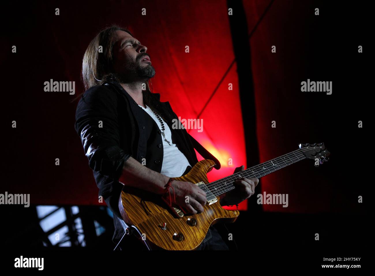 Sergio Vallon de Mana se produire à Rock à Rio USA au MGM Resorts Festival Grounds le vendredi 8 mai 2015, à Las Vegas, Nevada. Banque D'Images