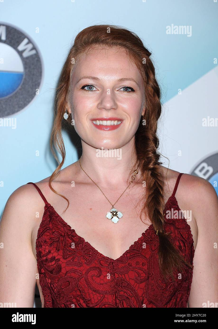 Emma Bell assiste aux prix Crystal + Lucy Women in film 2015 remis par Max Mara, BMW of North America et Tiffany & Co. Au Hyatt Regency Century Plaza Hotel Banque D'Images