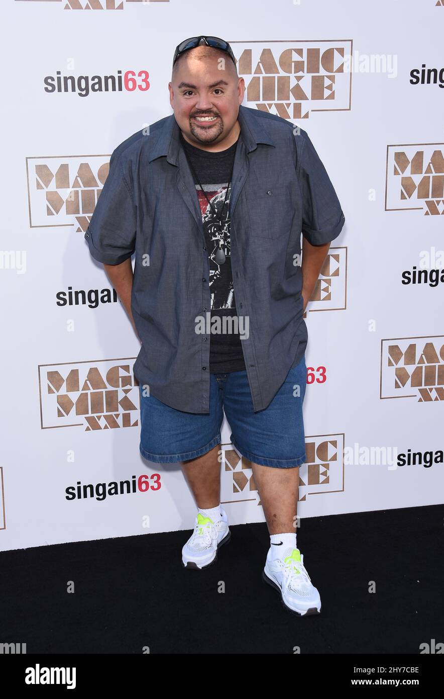 Gabriel Iglesias participant à la première mondiale « Magic Mike XXL » au TCL Chinese Theatre de Los Angeles, États-Unis. Banque D'Images