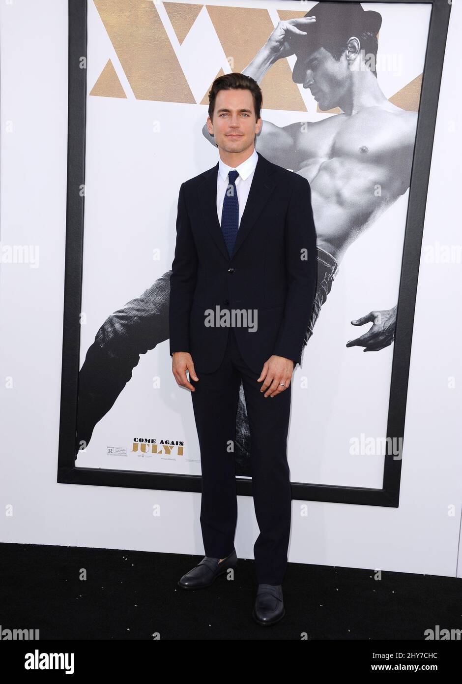 Matt Bomer participe à la première mondiale « Magic Mike XXL » au TCL Chinese Theatre de Los Angeles, aux États-Unis. Banque D'Images
