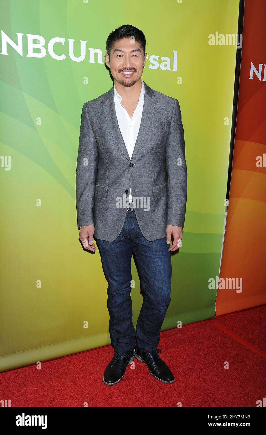 Brian Tee participant au NBCUniversal - les TCA de l'été 2015 ont eu lieu à l'hôtel Beverly Hilton Banque D'Images