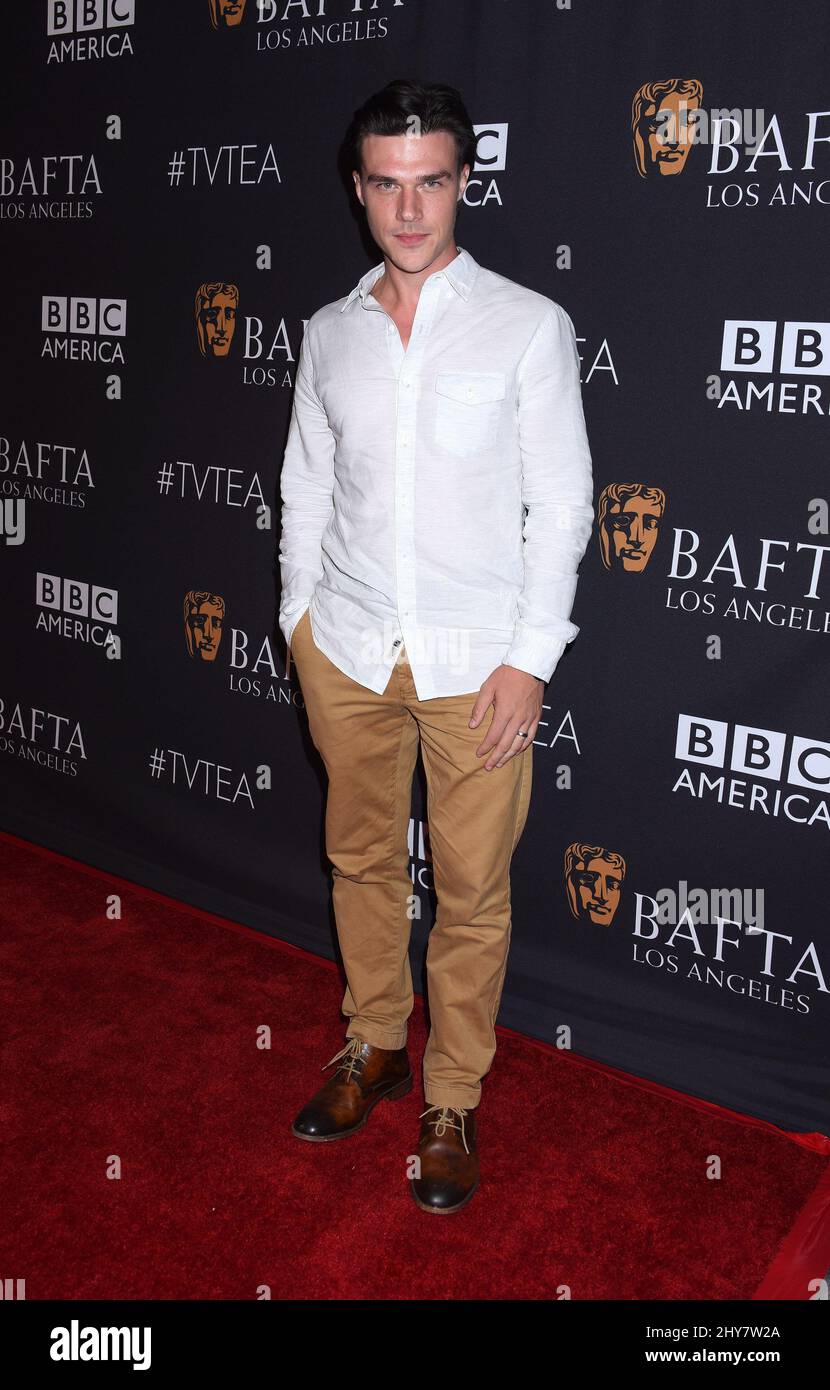 Finn Wittrock arrive à la BAFTA TV Tea Party 2015 de Los Angeles Banque D'Images