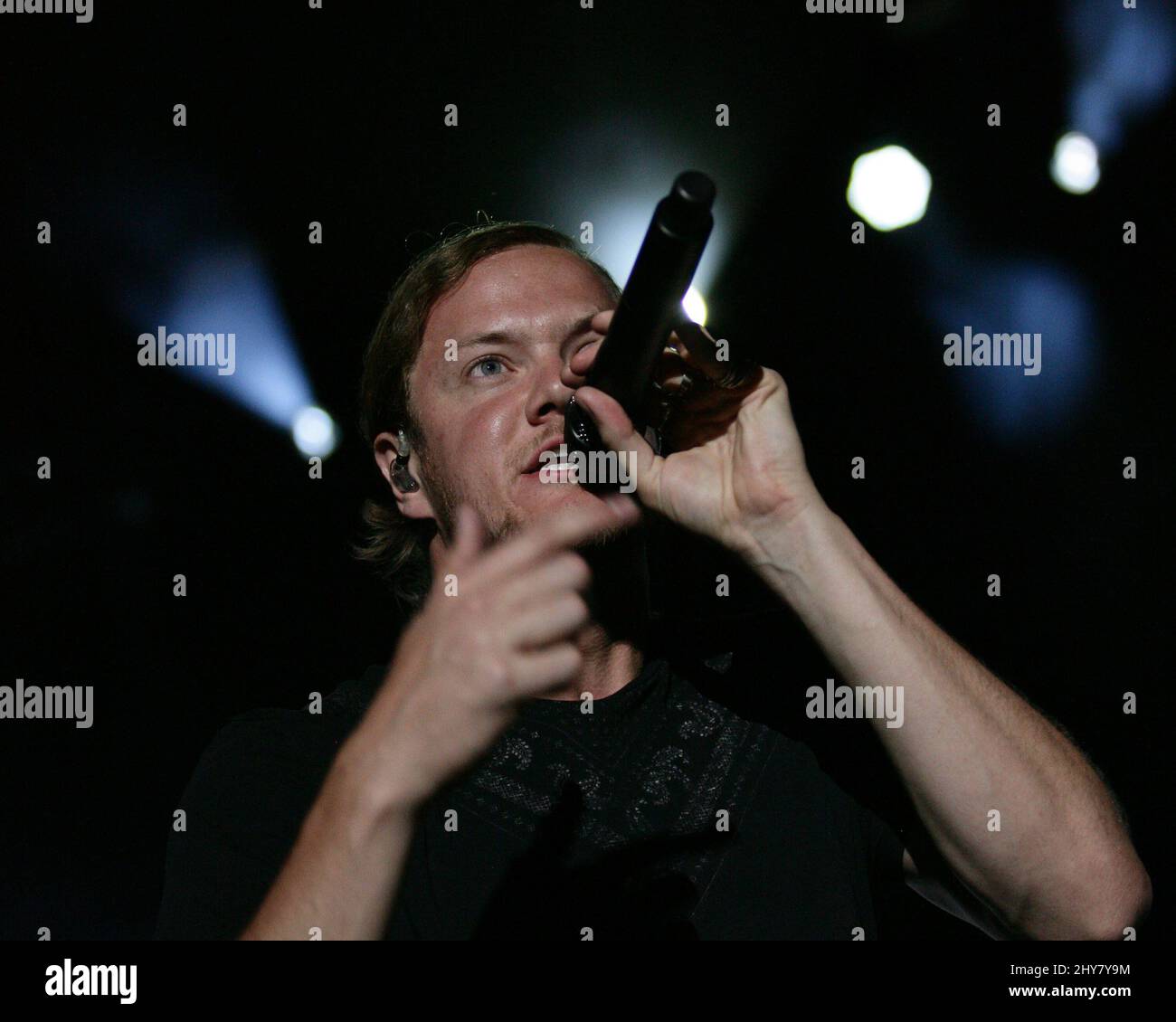 DaN Reynolds d'imagine Dragons au cours du jour 2 de la vie est magnifique Festival à Las Vegas, Nevada. Banque D'Images