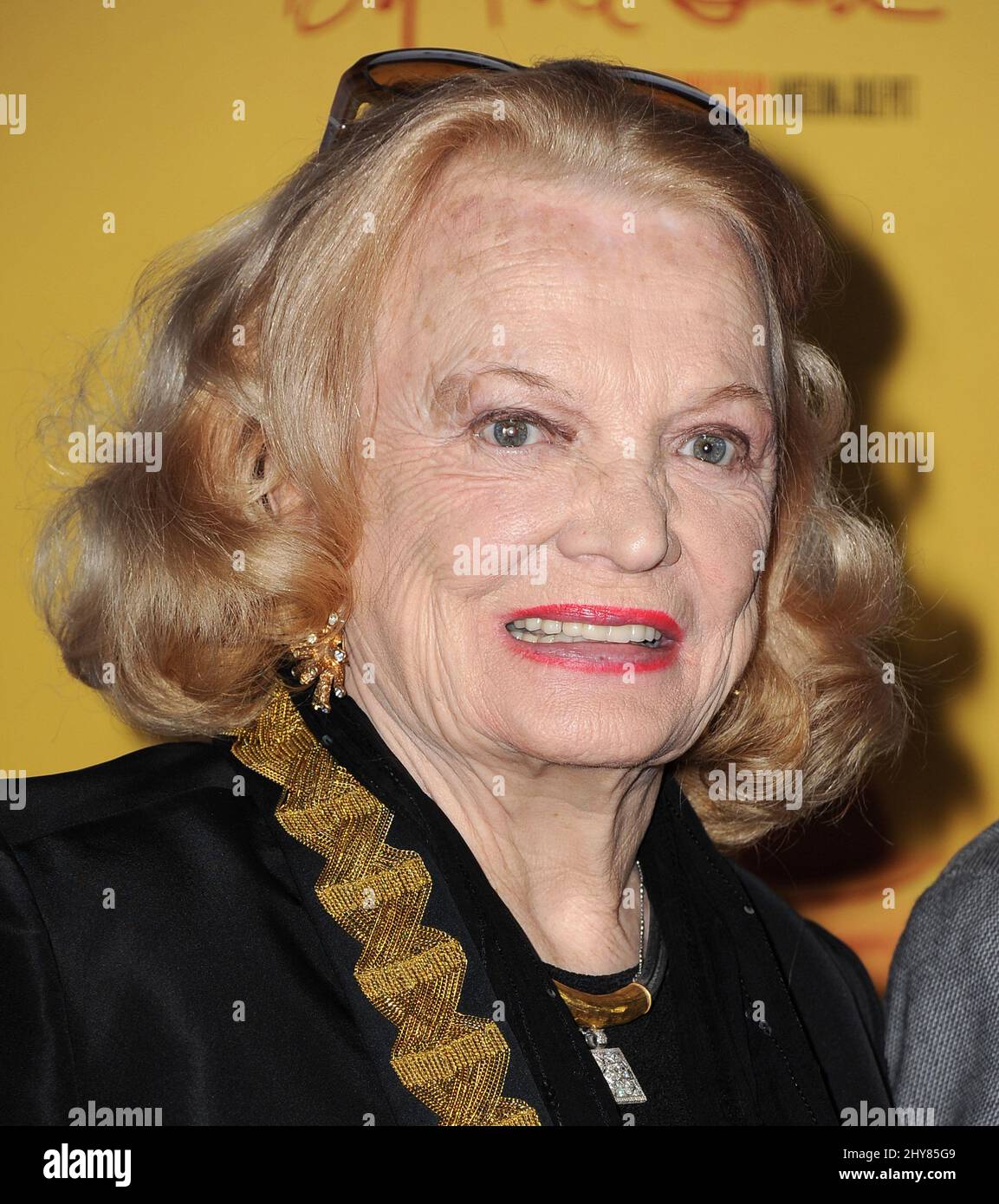 Gena Rowlands participant à l'AFI FEST 2015 soirée d'ouverture Gala première de 'by the Sea' tenue aux théâtres chinois 6 de TCL à Los Angeles, Etats-Unis. Banque D'Images