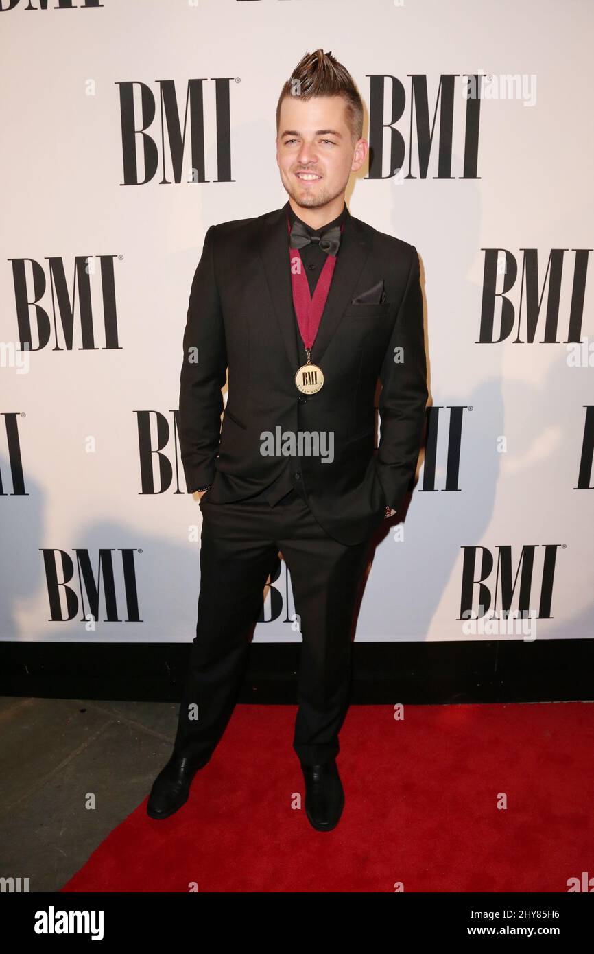 Chase Bryant participant aux BMI Country Awards 63rd Banque D'Images