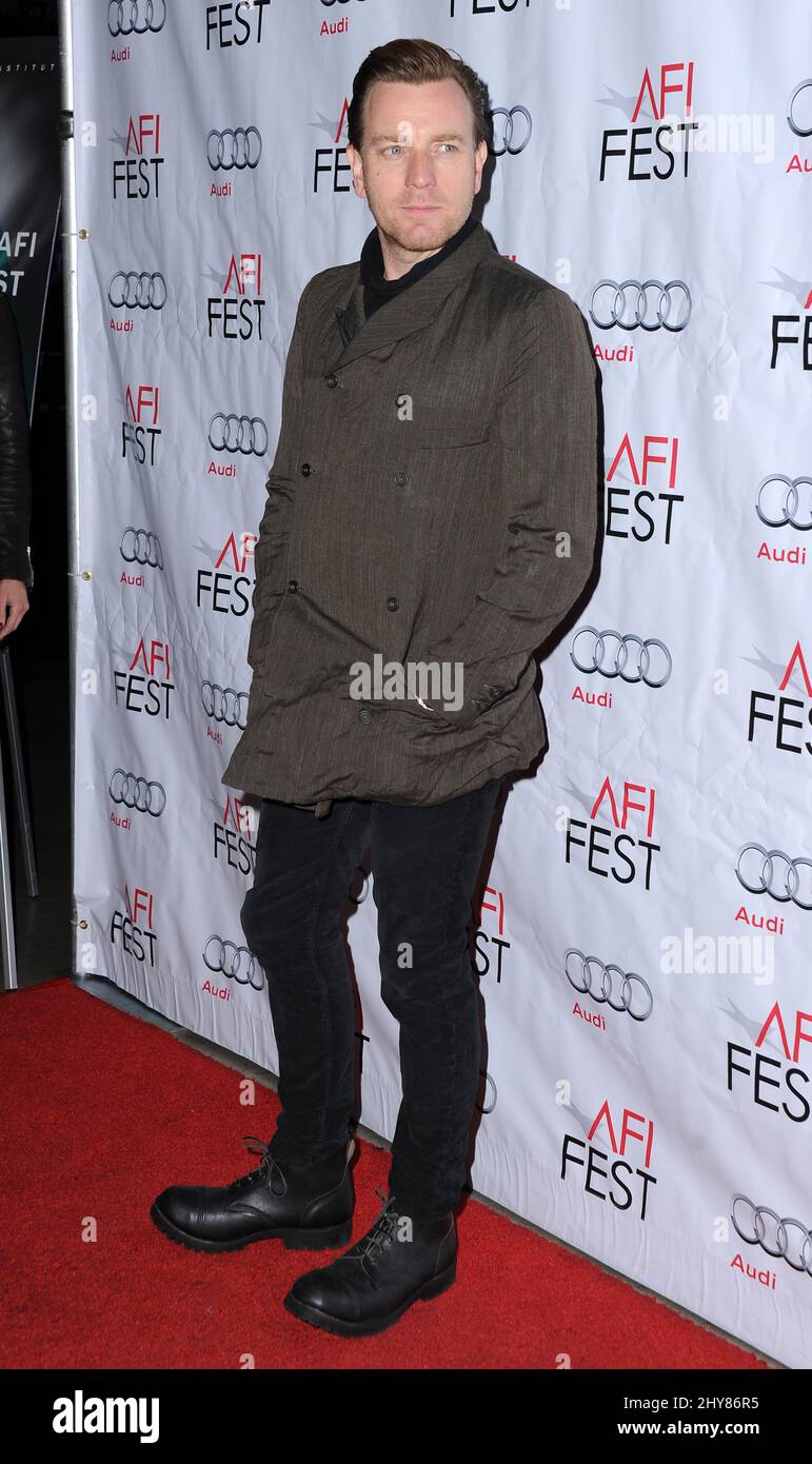 Ewan McGregor assistant à la première de l'AFI FEST 2015 de 'Last Days in the Desert', qui s'est tenue au TCL Chinese 6 Theatres Banque D'Images