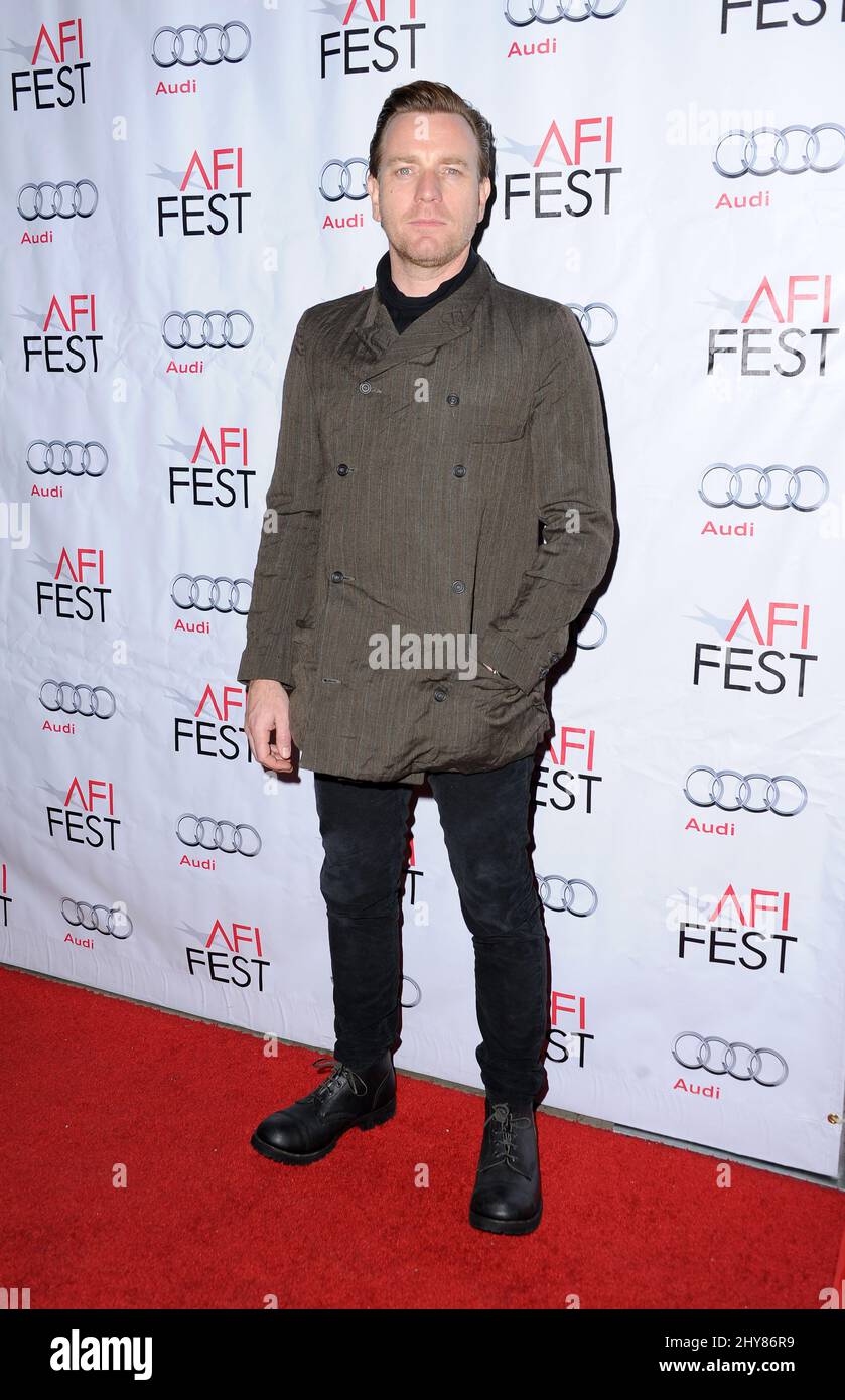 Ewan McGregor assistant à la première de l'AFI FEST 2015 de 'Last Days in the Desert', qui s'est tenue au TCL Chinese 6 Theatres Banque D'Images