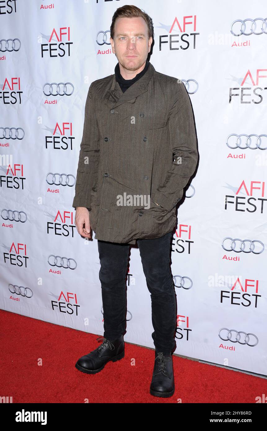 Ewan McGregor assistant à la première de l'AFI FEST 2015 de 'Last Days in the Desert', qui s'est tenue au TCL Chinese 6 Theatres Banque D'Images