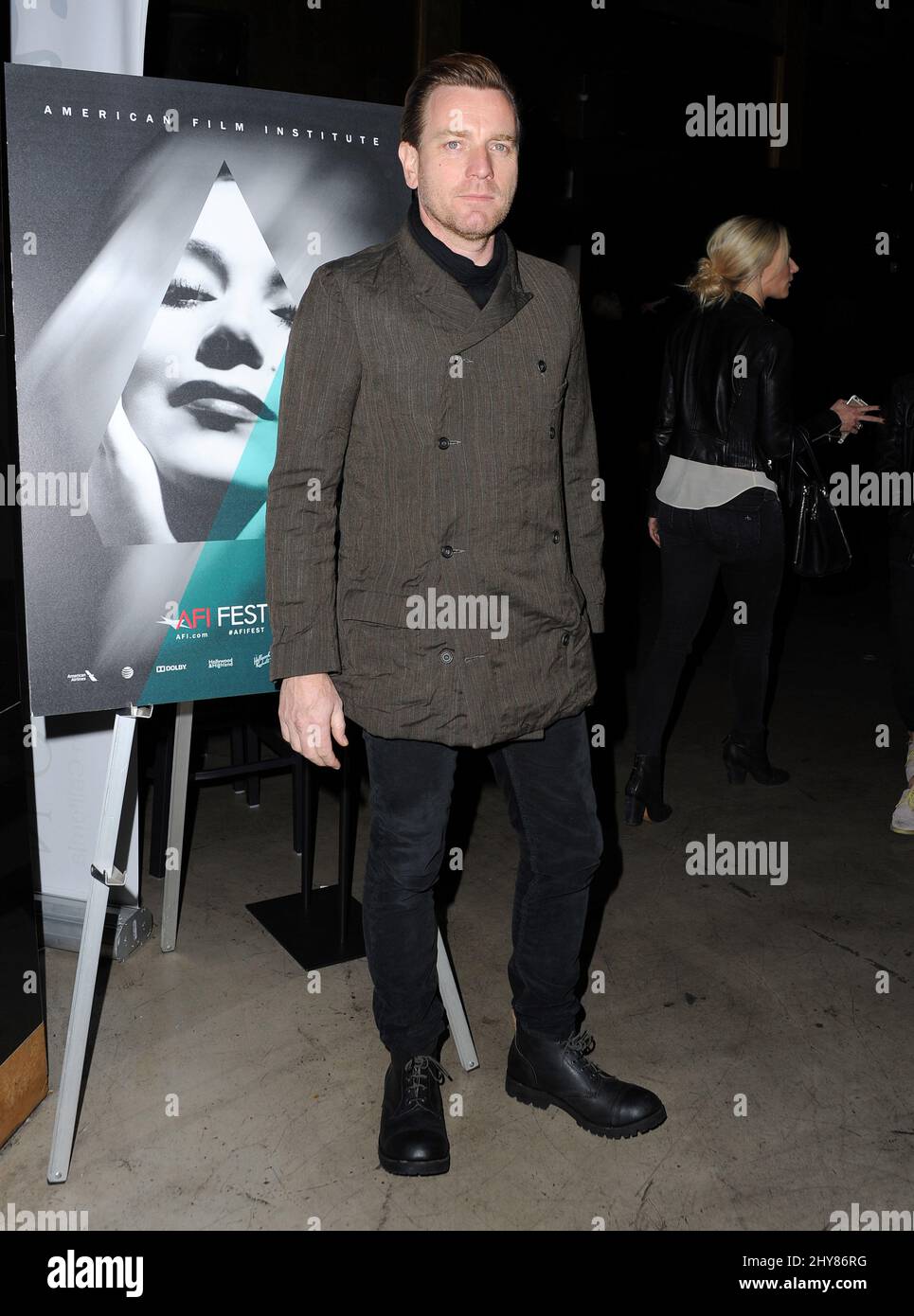 Ewan McGregor AFI FEST 2015 première de 'Last Days in the Desert' dans les théâtres chinois TCL 6 Banque D'Images