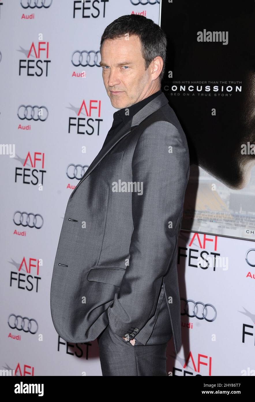 Stephen Moyer AFI FEST 2015 première de 'commotion' au TCL Chinese Theatre Banque D'Images